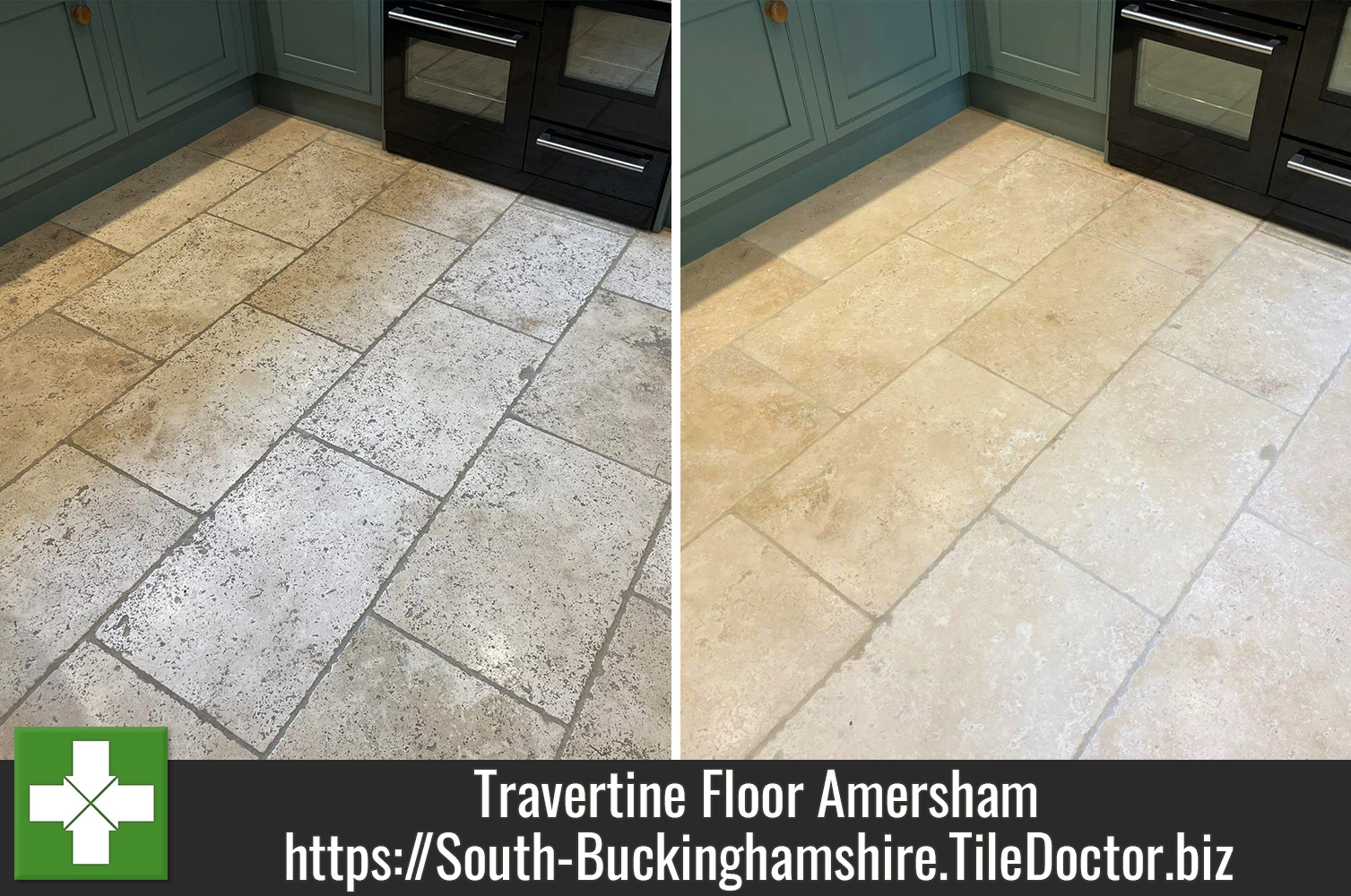 Dirty-Travertine-Kitchen-Floor-Renovated-in-Amersham