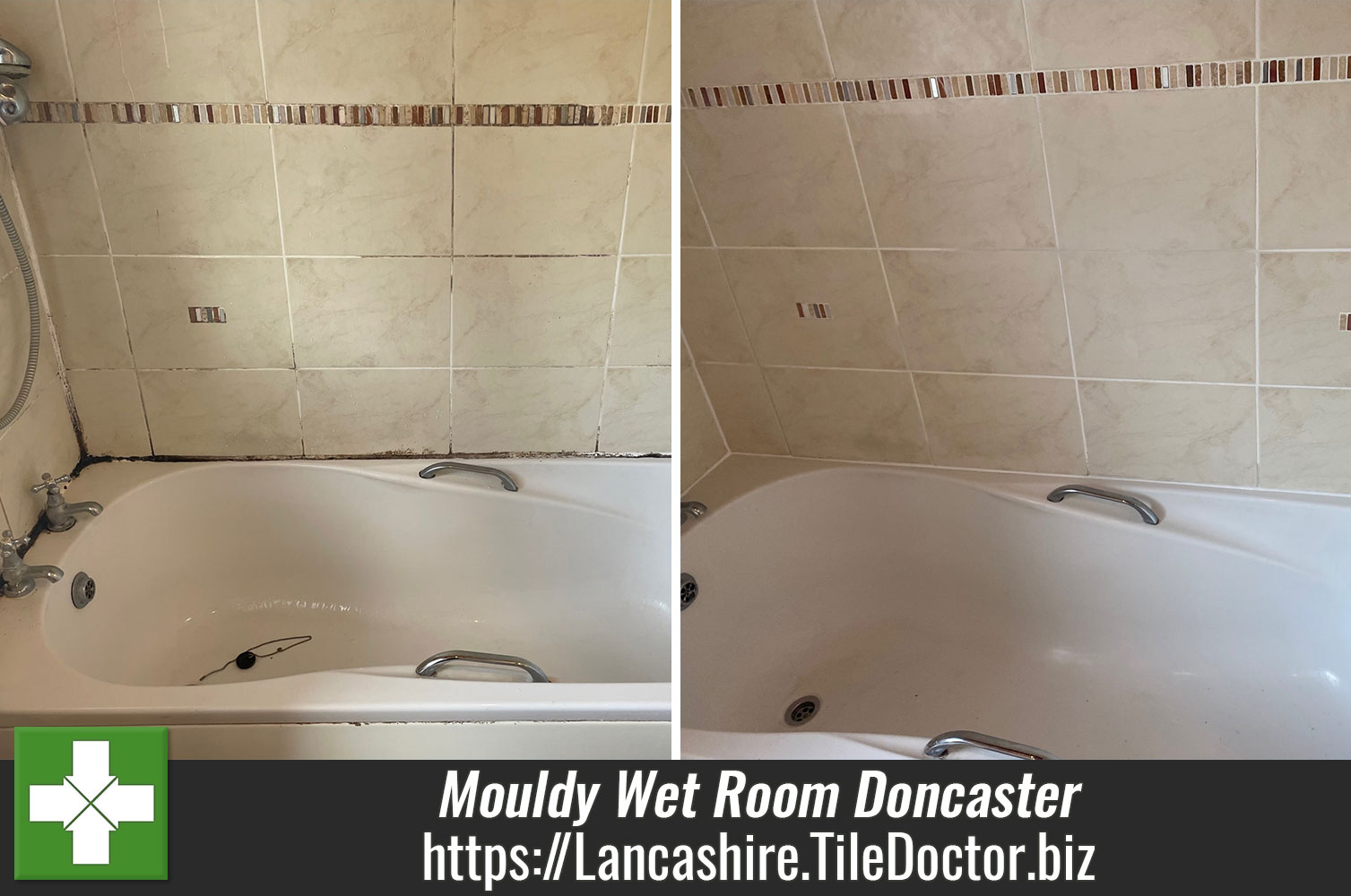 Using Duo Clean to Remove Mould from Grout in Lancashire