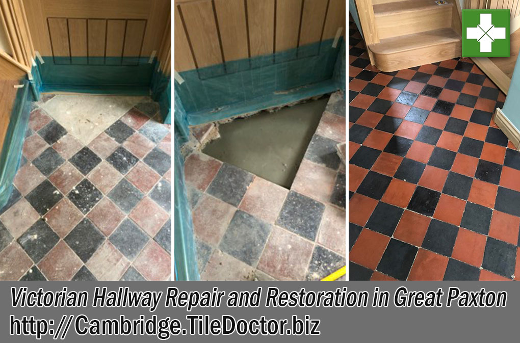 Victorian-Tiled-Hallway-Before-After-Restoration-Great-Paxton-Cambridgeshire