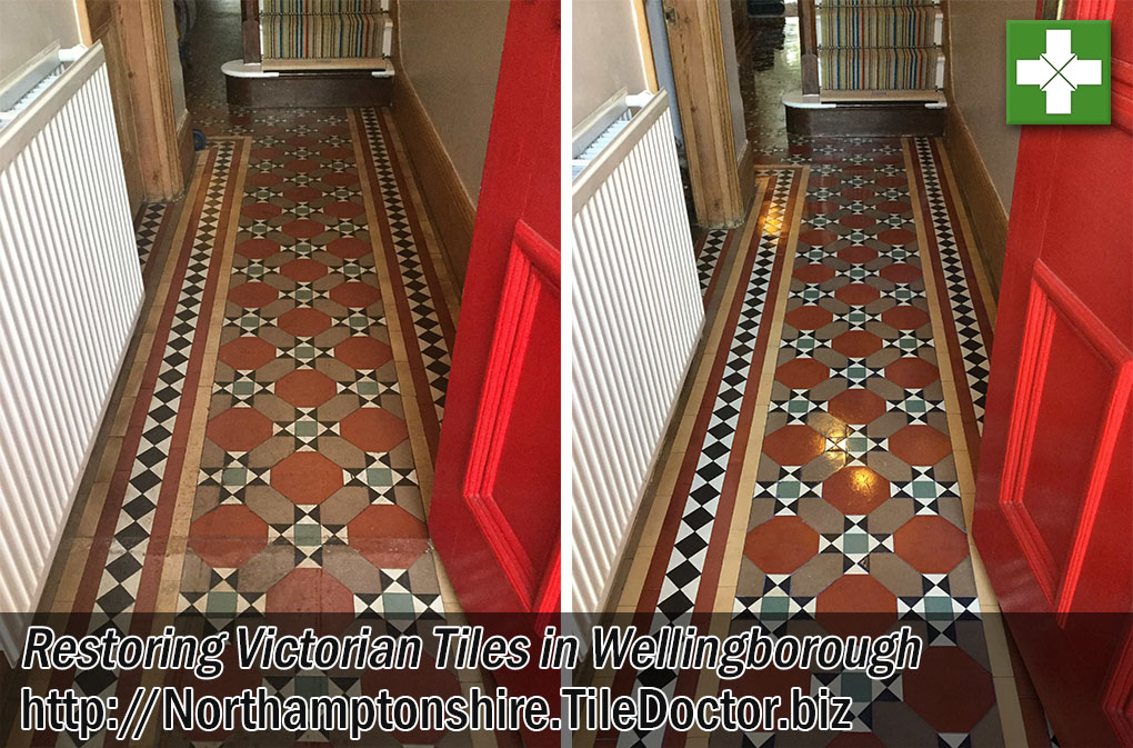 Victorian-Hallway-Tiles-Before-After-Restoration-Wellingborough