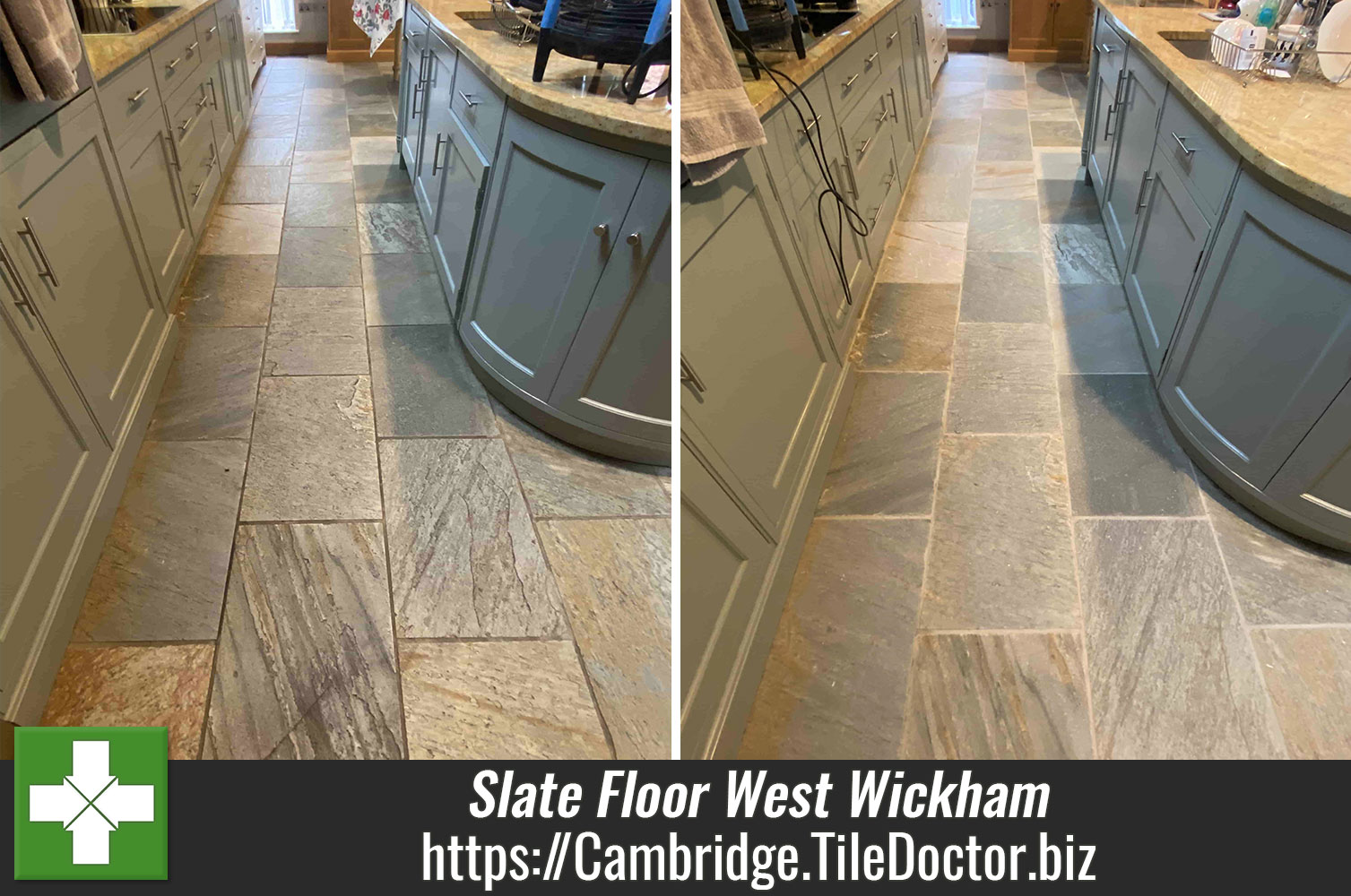 Slate-Tiled-Floor-Cubicle-Renovation-West Wickham