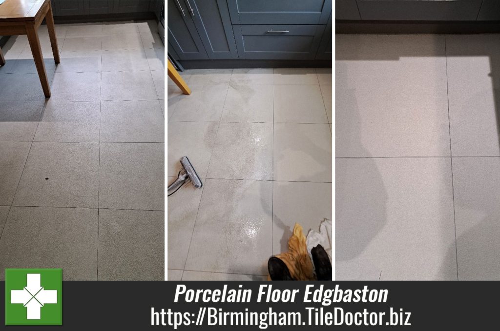 Deep Cleaning Porcelain Tiles using Remove and Go Combined with Remove