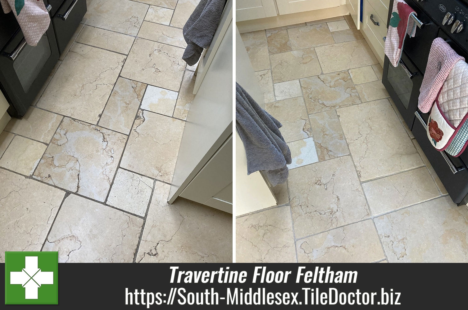 Deep Cleaning Grout with Pro-Clean combined with Remove and Go in Feltham