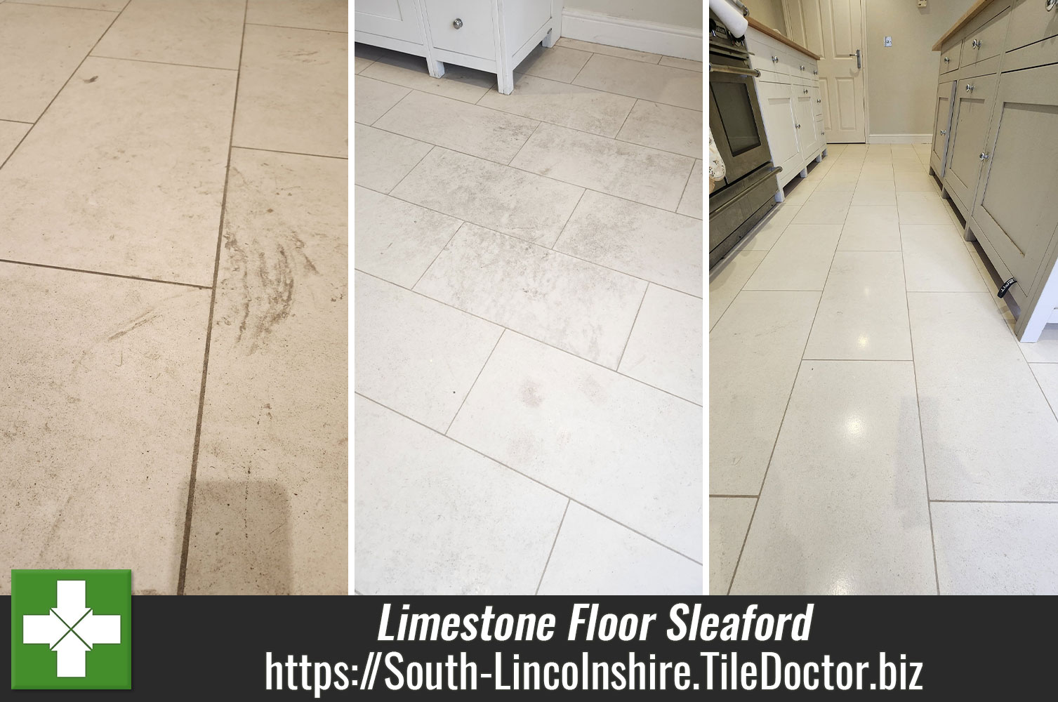 Protecting a Limestone Floor with Tile Doctor Ultra-Seal for a Natural Look in Lincolnshire