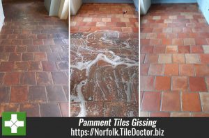 Reclaimed Pamment Floor Renovation Gissing
