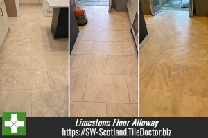 Limestone Kitchen Floor Tile Renovation Alloway