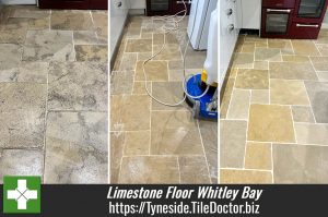 Limestone Tiled Kitchen Renovation Whitley Bay
