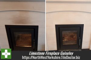 Soot-Stained Limestone Fireplace Renovation Guiseley Yeadon