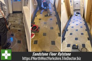 Sandstone Floor Renovation Rylstone Skipton
