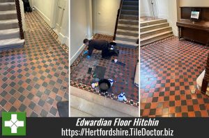 Quarry Tiled Edwardian Floor Renovation Hitchin