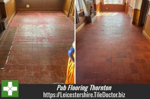 Pub Quarry Tile Floor Renovation Bricklayers Arms Thornton