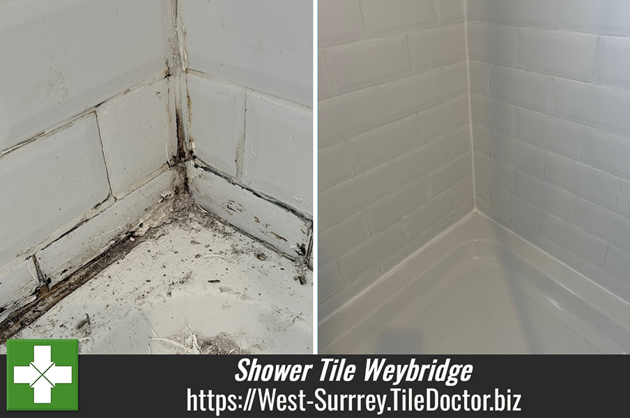 Ceramic Tiled Shower Transformation Weybridge