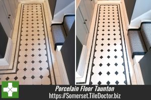 Micro-Porous Porcelain Tiled Floor Renovation Taunton