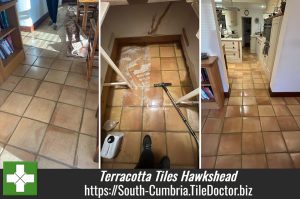 Terracotta Tiled Floor Renovation Hawkshead