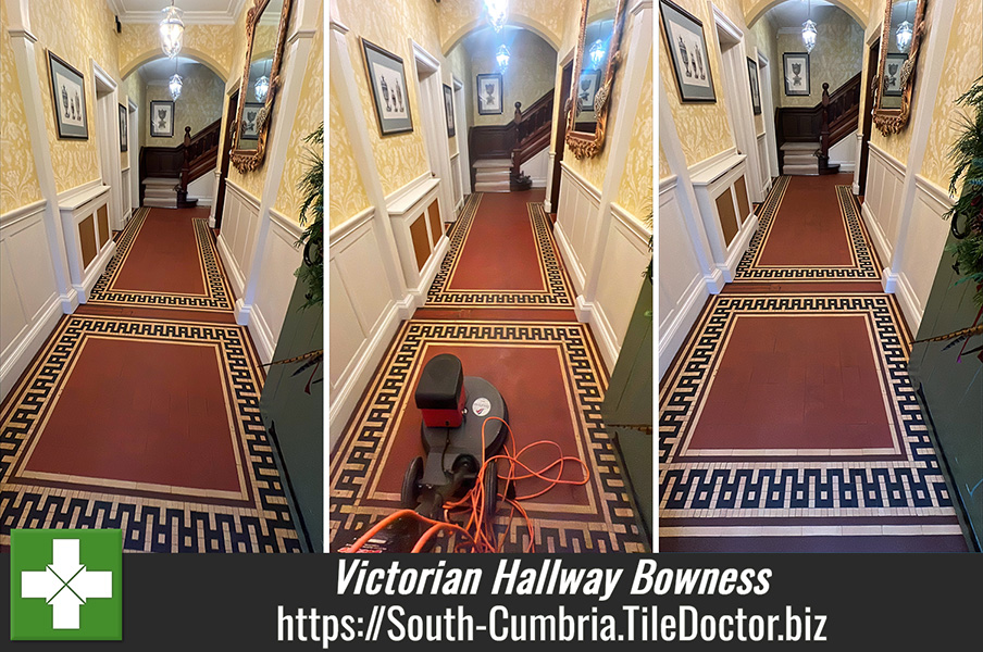 Beautiful Victorian Tiled Hallway Maintenance Bowness Windermere