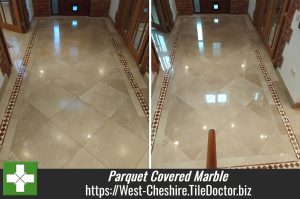 Scratched Marble Floor Polishing Alvanley Helsby