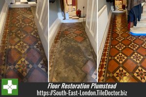 Victorian Tiled Hallway Floor Restoration Plumstead
