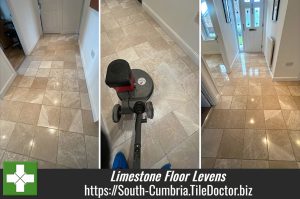 Limestone Tiled Floor Renovation Levens Village