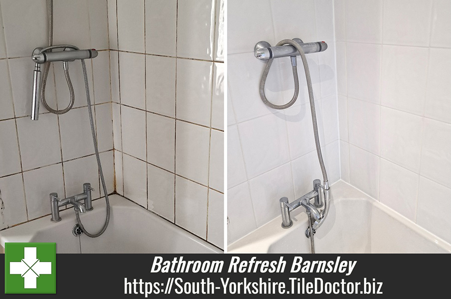 Ceramic Tiled Bathroom Refresh Barnsley