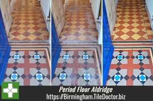 Quarry Tiled Floor Restoration Aldridge